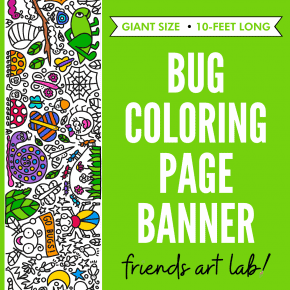 GIANT Coloring Banners Archives - Friends Art Lab
