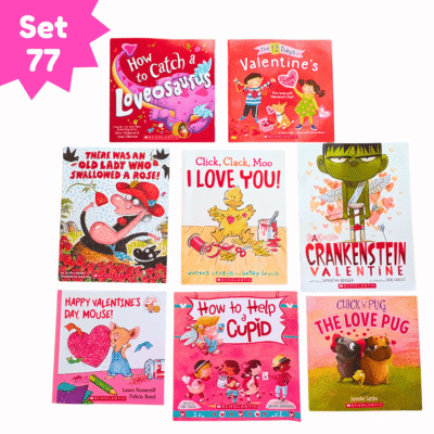 Set 77 - 🩷 Love is in the Air - Valentine's Day (8 Books)
