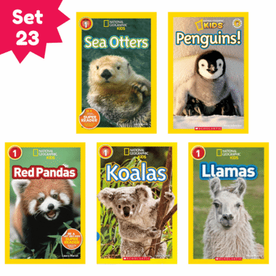 Set 23 - Nat Geo: Adorable Animals! (5 Books)