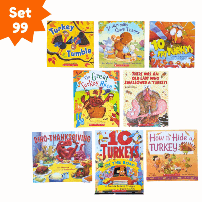 Set 99 - Happy Thanksgiving Fun (8 Books)