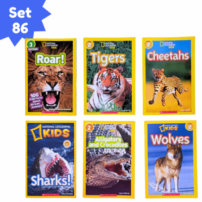 Set 86 - Nat Geo: Powerful Predators (6 Books)