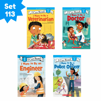 Set 113 - Community Helper Readers Pack (4 Books)