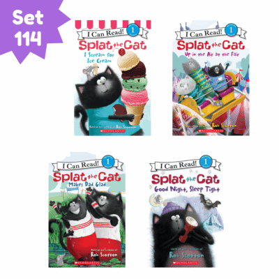 Set 114 - "Splat the Cat" Readers Pack (4 Books)