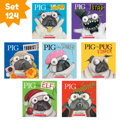 Set 124 - "Pig the Pug" Collection (7 Books)