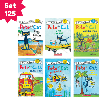 Set 125 - "Pete the Cat" Readers (6 Books)