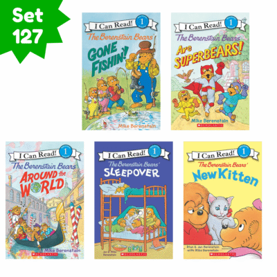 Set 127 - "The Berenstain Bears" Readers (5 Books)