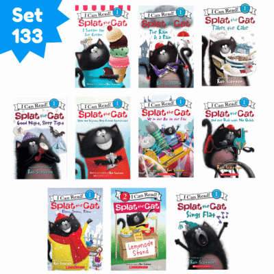 Set 133 - "Splat the Cat" Adventures (10 Books)