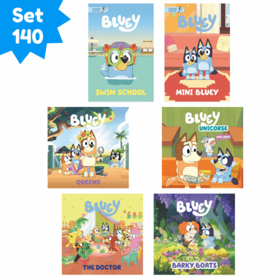 Set 140 - Bluey Pack (6 Books)